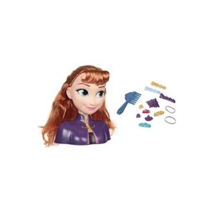 Disney Frozen - tete a coiffer princesse anna - la reine des neiges ii - avec accessoires - 26 cm - Publicité