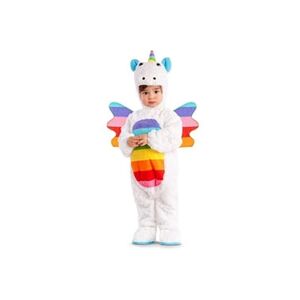 Unimasa déguisement peluche licorne ailée bébé - 1/2 ans - blanc - 208070 - Publicité