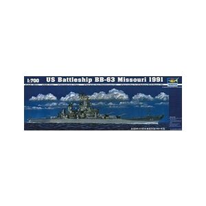 Trumpeter Schlachtschiff Uss Missouri Bb-63 1991 - 1:700e - - Publicité