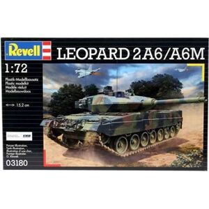 Revell boîte à modèle Leopard 2A6/A6M 15 cm échelle 1:72 - Publicité