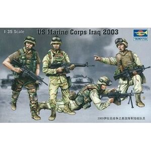 Trumpeter Us Marine Corps Irak 2003 - 1:35e - - Publicité