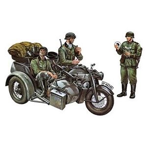 Italeri Zundapp Ks750 Et Sidecar 1/35e - Publicité