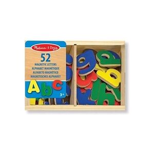 Melissa & Doug MELISSA + DOUG - 52 Aimants Alphabet En Bois - Publicité