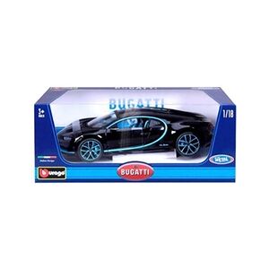 Bburago Voiture Bugatti Chiron 1:18 Noir - Publicité