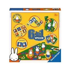 Ravensburger Joyeux jeux d'enfants Miffy 6-en-1 - Publicité