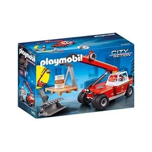 PLAYMOBIL City Action 9465 Pompier avec véhicule et bras téléscopique - Publicité