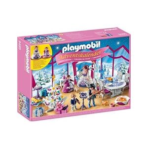 PLAYMOBIL Calendrier de l'avent 9485 Bal de Noël salon de Cristal - Publicité