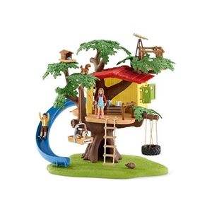 Schleich - Figurine 42408 Cabane aventure dans les arbres - Publicité