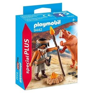 PLAYMOBIL Special Plus 9442 Homme des cavernes avec tigre à dents de sabre - Publicité