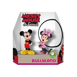 Bullyland Bully Land 15083 - Disney Mickey Et Minnie Classic Dans Boîte Cadeau Jeu Figurine Lot De 2 Pièces - Publicité