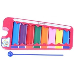 Bontempi xylophone junior 23,5 cm rouge - Publicité