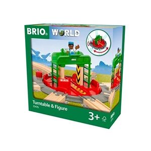 BRIO Plaque tournante et personnage World - Publicité