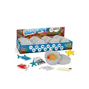 GENERIQUE Kit d'excavation d'animaux mer pour enfants Ocean Life Creatures Science Education Gift - Multicolore - Publicité