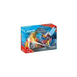 PLAYMOBIL City Action 70291 Set cadeau pompier - Publicité