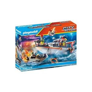 PLAYMOBIL 70140 - City Action Bateau général des sauveteurs en mer - Publicité