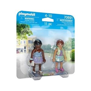 PLAYMOBIL 70691 - Duo-Pack Shopping-Girls - Publicité