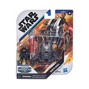 Hasbro Star Wars Mission Fleet - E9603 - Figurine articulée 6cm + véhicule - Darth Maul - Publicité