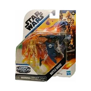 Hasbro Star Wars Mission Fleet - F1564 - Figurine articulée 6cm + véhicule - Battle Droid - Publicité