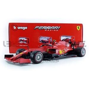 Bburago Voiture Miniature de Collection 1-18 - FERRARI F1 SF1000 2020 - Leclerc - Red - 16808L - Publicité