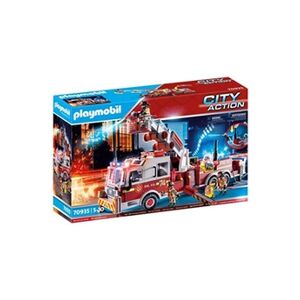 PLAYMOBIL 70935 Camion de pompiers avec échelle - Publicité