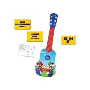 Lexibook SUPER MARIO Ma premiere guitare 53 cm - Publicité