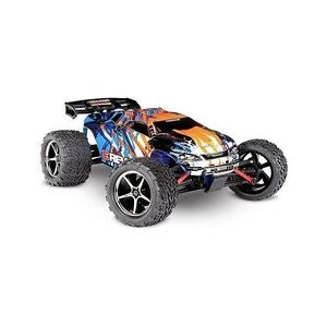 Traxxas E-Revo 4x4 orange brushed 1:16 Auto RC électrique Monstertruck 4 roues motrices (4WD) prêt à fonctionner (RtR) 2,4 GHz - Publicité