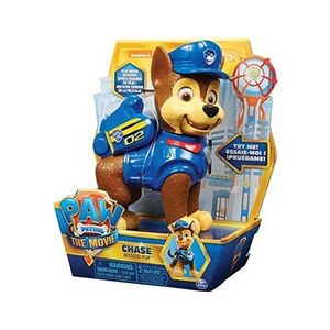 Spin Master 6063714 - Paw Patrol PAW Movie Figurine interactive 15cm Chase - Publicité