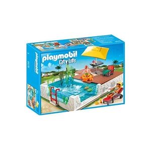 PLAYMOBIL City Life 5575 Piscine avec terrasse - Publicité