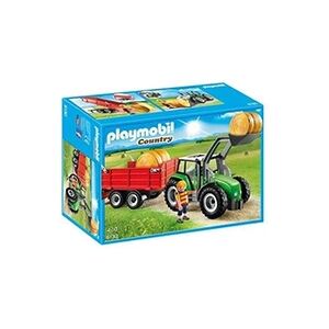 PLAYMOBIL Country 6130 Tracteur avec pelle et remorque - Publicité