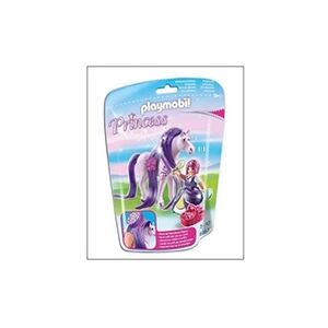 PLAYMOBIL 6167 Princesse Violette avec cheval a coiffer - Publicité