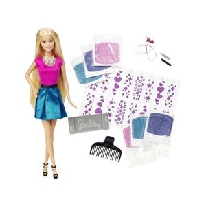 Barbie Poupée avec accessoires Styles et Paillettes - Publicité