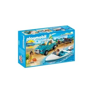 PLAYMOBIL Voiture+bateau Moteur Submers. Publicité