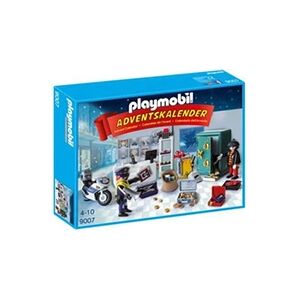 PLAYMOBIL Calendrier de l'avent 9007 Policier et cambrioleur - Publicité