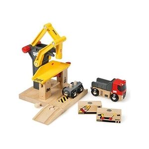 BRIO Playset Grue de chargement de marchandises - Publicité