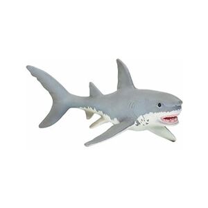 Safari Ltd Safari jeu animal requin blanc junior 18 x 7,5 cm blanc/gris - Publicité