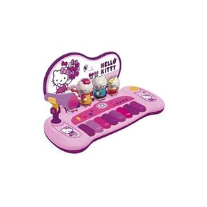 Reig HELLO KITTY Piano avec 8 touches, 8 demos chansons, 3 rythmes, 3 instruments - Publicité