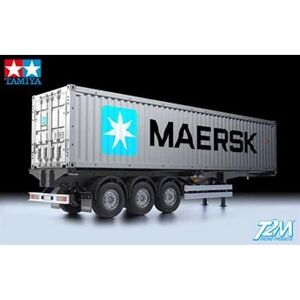 Tamiya Semi-remorque Porte-container - 1/14e - - Publicité