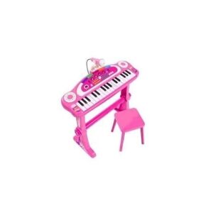 Simba Clavier musical avec microphone rose toy - Publicité
