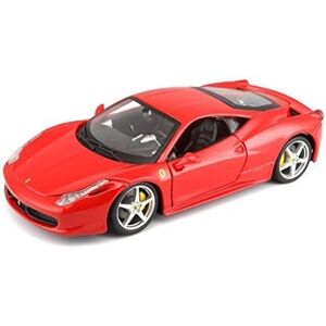 Bburago 124 Scale Ferrari Race and Play 458 Italia Diecast Vehicle (Les couleurs peuvent varier) - Publicité