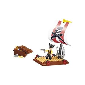 Sluban Jeu de construction brique emboitable compatible lego pirate radeau de pirates m38 b0277 figure articulé - Publicité