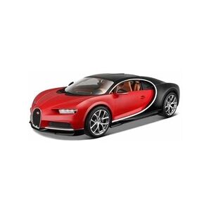 Bburago Modèle réduit : Bugatti Chiron rouge : Echelle 1/18 - Publicité