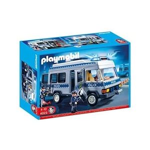 PLAYMOBIL - 4023 - jeu de construction - fourgon équipé et policiers - Publicité