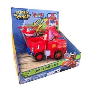 Super Wings Véhicules transformables en robot 18 cm - Publicité