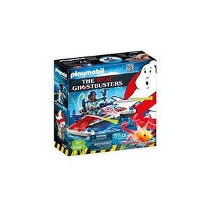 PLAYMOBIL The real Ghostbusters 9387 Zeddemore avec scooter des mers - Publicité