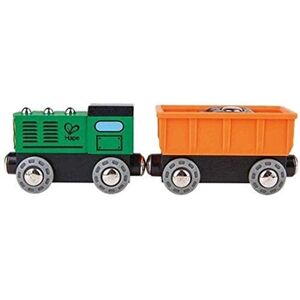 Hape - HAP-E3718- Train de Marchandises Moderne - Publicité