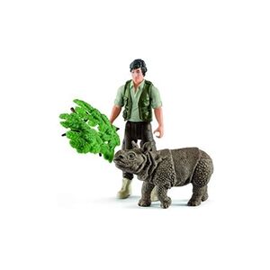 Schleich Starter Set with Ranger and Rhino - Publicité