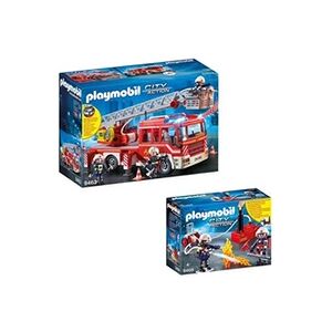 9463-68 City Action - Set de 2 Boîtes Playmobil sur le thème des pompiers - Publicité