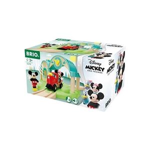 BRIO Gare à enregistreur vocal Mickey Mouse - Publicité