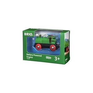 BRIO Locomotive à Pile Bi Directionnelle World Vert - Publicité