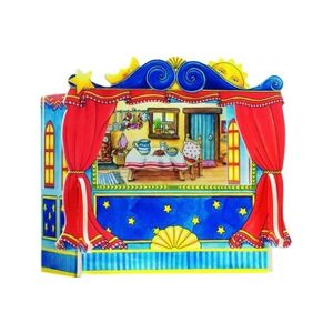 Goki Finger théâtre de marionnettes avec des finitions 5 28 X 20 X 25 cm - Publicité